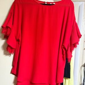 Chic Scarlet Women's Blouse